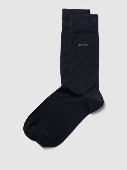 BOSS Socken aus Baumwoll-Mix im 2er-Pack Dunkelblau 1