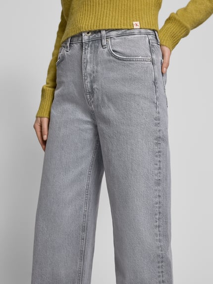 Pepe Jeans Straight Leg Jeans im 5-Pocket-Design Modell 'LEXA' Hellgrau 3
