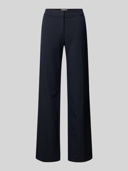 Spodnie materiałowe z szerokimi nogawkami w kant Shop The Look MANNEQUINE