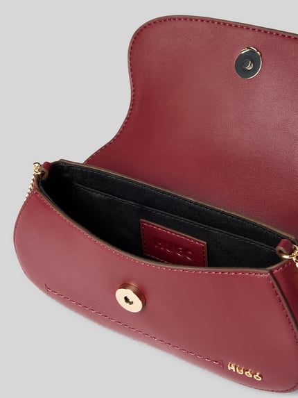 HUGO Clutch mit Schulterkette Modell 'Yorih_Clutch' Dunkelrot 5