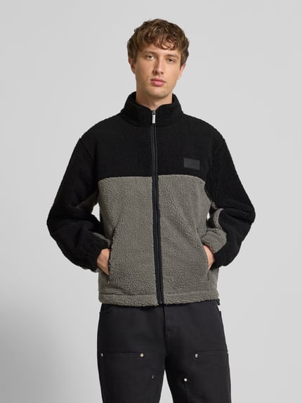 Karl Kani Fleecejacke mit Reißverschlusstaschen Black 4