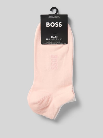 BOSS Sneaker-Socken mit Label-Detail im 2er-Pack Hellrosa 3
