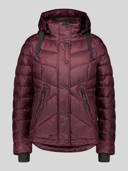 Gil Bret Regular Fit Steppjacke mit abnehmbarer Kapuze Kirsche 2