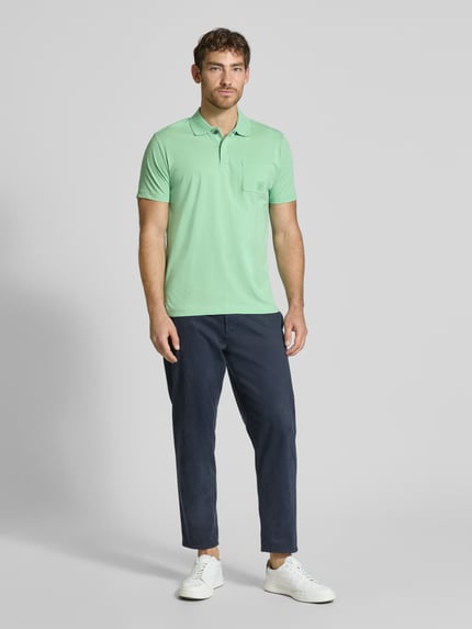 LERROS Regular Fit Poloshirt mit Brusttasche Mint 1