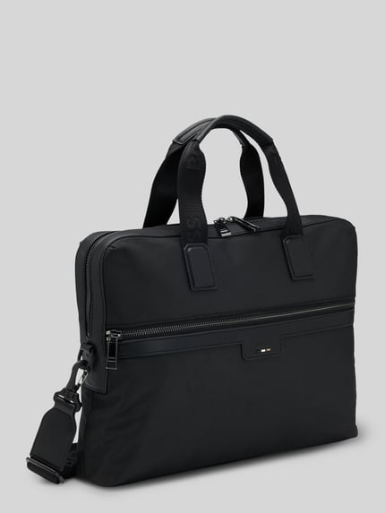 BOSS Laptoptasche mit Label-Prägung Modell 'RAY' Black 3