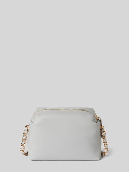 Valentino Bags Handtasche mit Label-Applikation Modell 'ARCADIA CAMERA BAG' Rauchblau 3