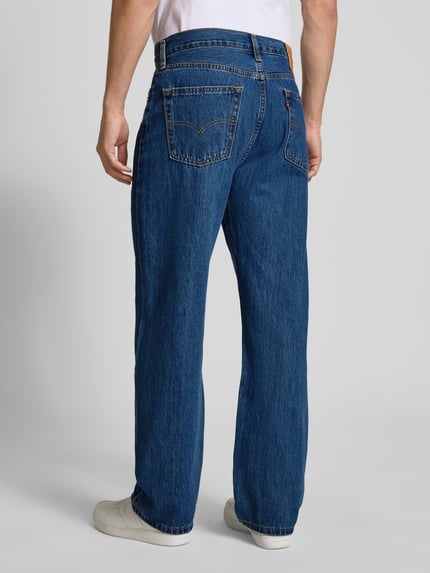 Levi's® Jeansy o kroju straight fit z czystej bawełny model ‘565’ Niebieski 5