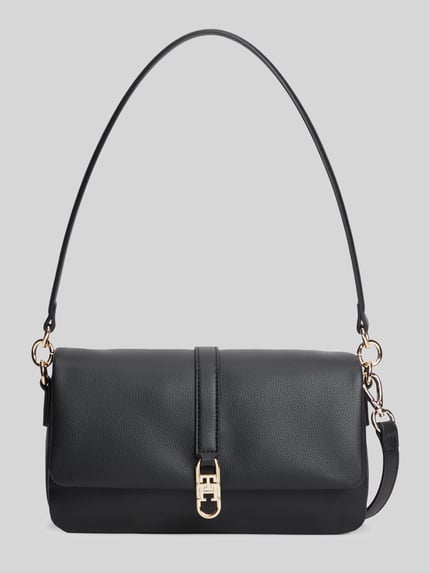 Tommy Hilfiger Henkeltasche mit Logo-Schließe Modell 'TH LIBRE' Black 2