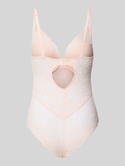 Marie Jo Body van kant met haakjessluiting, model 'Cyrile' Rosé - 3