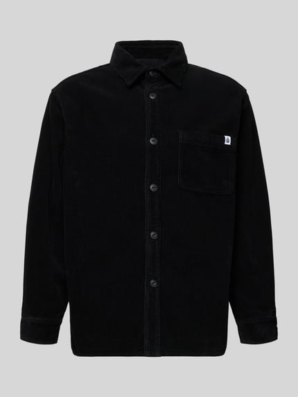Produktfoto, Regular fit heren vrijetijdsoverhemd van puur katoen, Corduroy, Kentkraag, borstzak, model 'ANDER' van Edwin