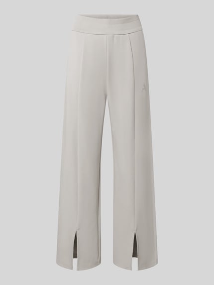 Straight Fit Sweatpants aus elastischem Viskose-Mix Shop The Look MANNEQUINE
