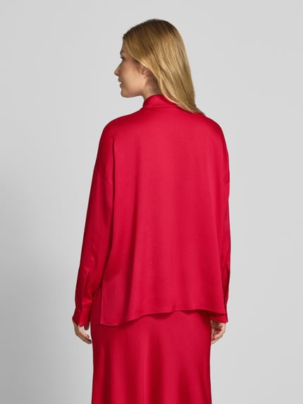 DRYKORN Overhemdblouse met knoopsluiting, model 'CLOELIA' Felroze - 5