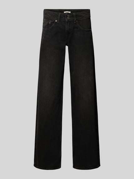 Superlow krój loose fit jeans z kieszeniami wpuszczanymi Shop The Look MANNEQUINE
