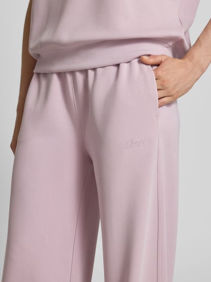 BOSS Orange Comfort Fit Sweatpants mit Tunnelzug Modell 'ENURI' Rosa 3