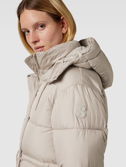 s.Oliver RED LABEL Puffer Jacket mit Kapuze Beige 3