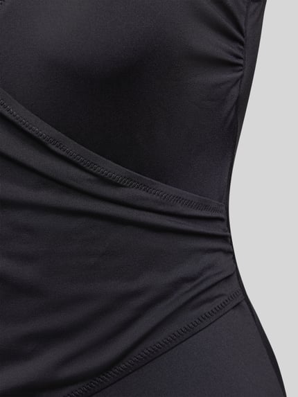 MAGIC Bodyfashion Strój kąpielowy w stylu kopertowym Czarny 2