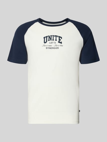 s.Oliver RED LABEL Regular Fit T-Shirt aus reiner Baumwolle Weiss 2