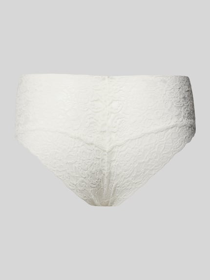 DORINA Slip van kant in comfortabel design in een set van 3 stuks, model 'LANA' Lila - 3