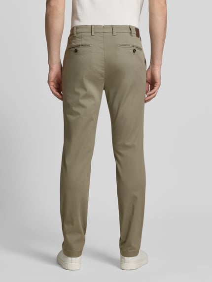 g1920 Slim Fit Hose mit Eingrifftaschen Modell 'Tybalt 5' Khaki 5