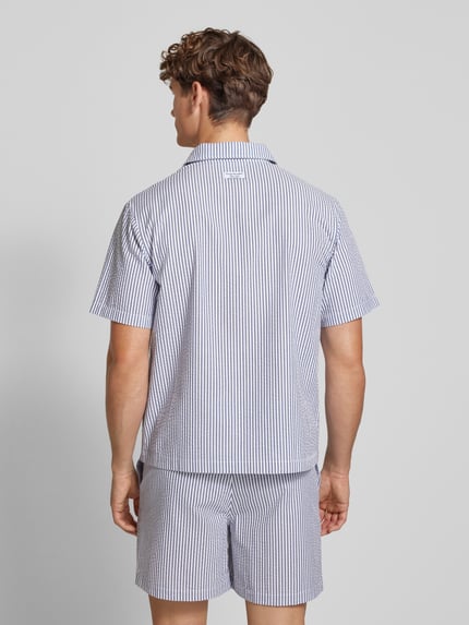 Sergio Tacchini Regular fit vrijetijdsoverhemd met 1/2-mouwen, model 'GALLIPOLI' Lichtblauw - 5