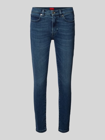 HUGO Skinny fit jeans in 5-pocketmodel Jeansblauw - 2