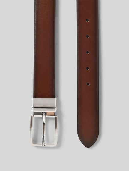 LLOYD Men's Belts Gürtel mit Dornschließe Mittelbraun 3