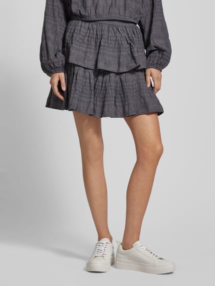 Jake*s Casual Spódnica mini z efektem stopniowania Ciemnoszary 4