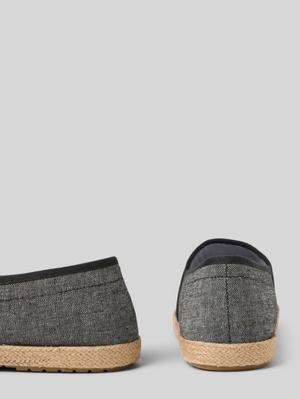 Tommy Hilfiger Espadrilles aus Chambray-Leinen Black 2