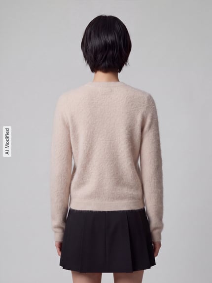 Weekend Max Mara kardigan rozpinany o kroju regular fit z mieszanka żywej wełny i kaszmiru model 'ESPOSTO' Złamany biały 5