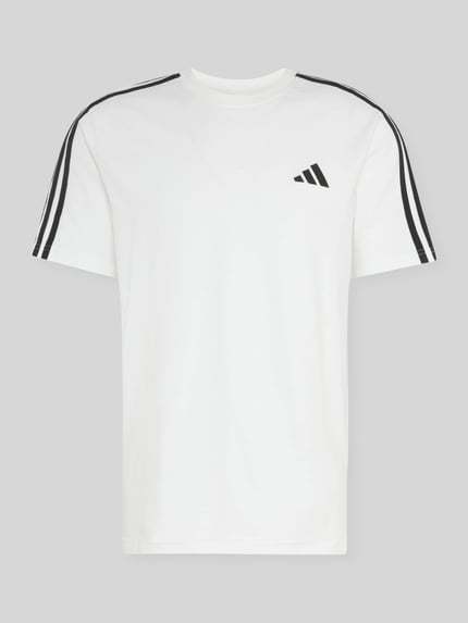 adidas Sportswear Regular Fit T-Shirt aus reiner Baumwolle Modell 'M 3S SJ LC T' Weiss 2