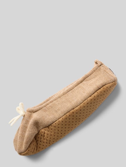 s.Oliver RED LABEL Huisschoenen met wol Beige - 1