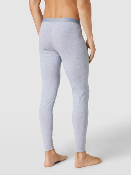 Mey Long Johns aus Baumwolle mit elastischem Bund Mittelgrau Melange 4