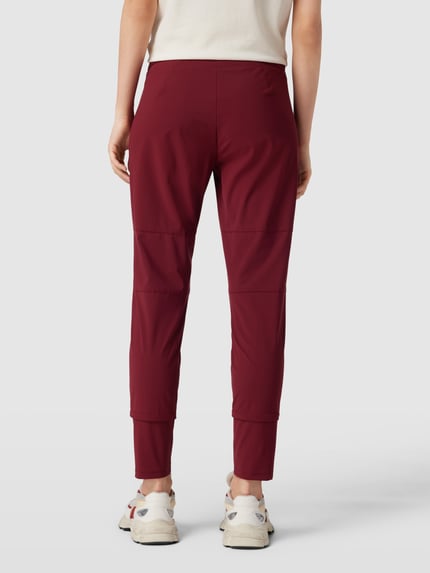 Raffaello Rossi Relaxed fit joggingbroek van hightech jersey, model 'CANDY' Bordeaux - 5