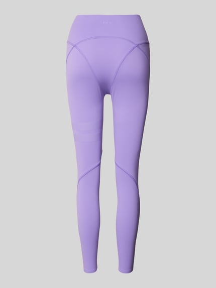 Stronger Legginsy sportowe z ozdobnymi szwami model ‘Lift Sculpting Curve’ Jasnofioletowy 3