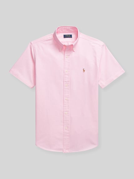 Polo Ralph Lauren regular fit vrijetijdsoverhemd van puur katoen Felroze - 2