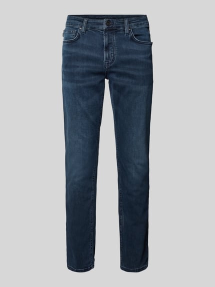 JOOP! JEANS regular fit jeans met 5-pocketmodel model 'Mitch' Rookblauw - 2