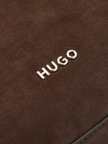 HUGO Henkeltasche mit herausnehmbarer Pouch Dunkelbraun 5