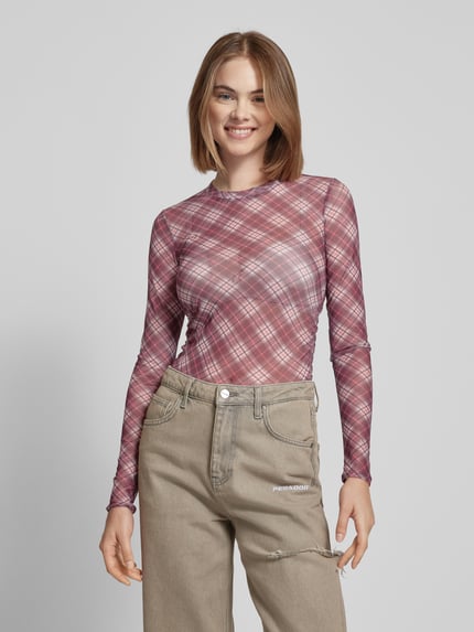 GUESS Jeans Longsleeve met ronde hals Rood - 4