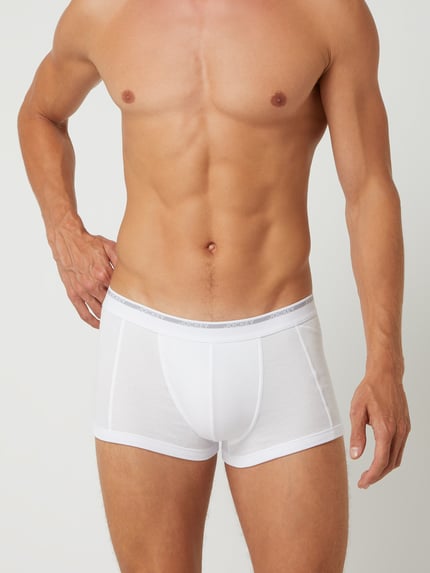 Jockey Trunks van katoen in een set van 2 Wit - 3
