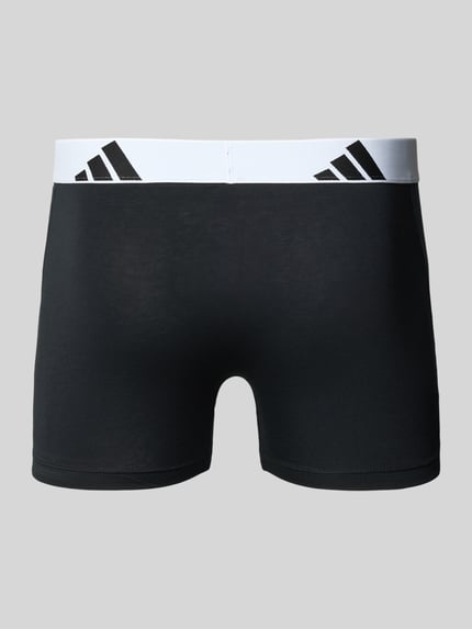 adidas Sportswear Boxershort met elastische band met logo in een set van 3 stuks Zwart - 3