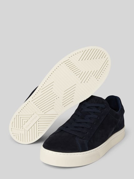 Marc O'Polo Low Top Sneaker aus echtem Rindsleder Marine 4