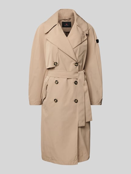 Peuterey Trenchcoat mit Eingrifftaschen Beige 2