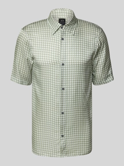 Armani Exchange Freizeithemd mit Knopfleiste Modell 'CAMICIA' Mint 2