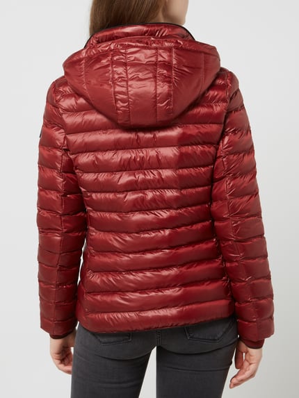Wellensteyn Shaped Fit Steppjacke mit abnehmbarer Kapuze Modell 'ITALY HOOD' Hellrot 8