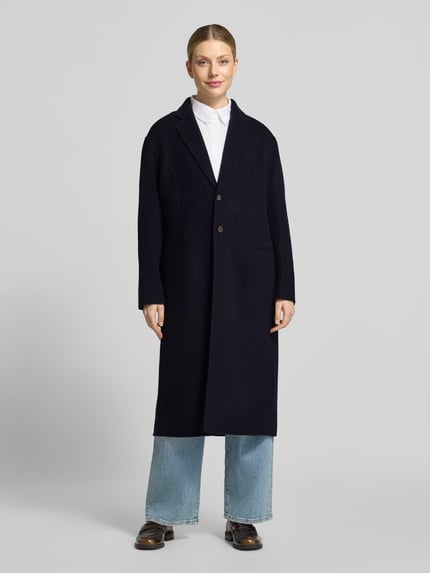 Polo Ralph Lauren Mantel aus Wolle mit Gehschlitz Marine 4