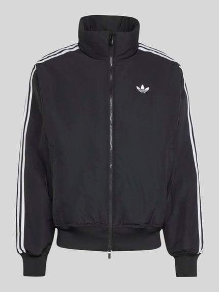 adidas Originals Regular Fit Bomberjacke mit Stehkragen Modell 'FIREBIRD' Black 2