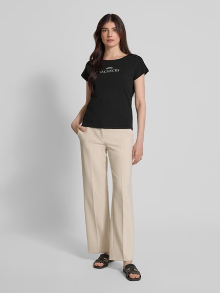 Marc O'Polo Relaxed Fit T-Shirt aus reiner Baumwolle BLACK 1