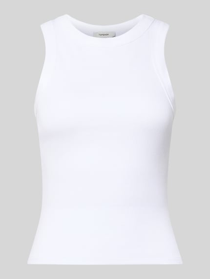 Tanktop in Ripp-Optik Modell 'MARY' Shop The Look MANNEQUINE