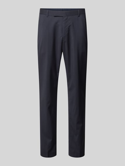 Regular Fit Anzughose aus reiner Schurwolle Modell 'H-GENIUS-263' Shop The Look MANNEQUINE