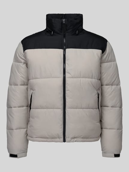 ONLY & SONS Steppjacke mit hohem Stehkragen Modell 'ONSMAVERICK' Sand 2